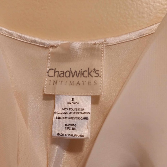 Chadwicks Intimates White Chemise S - Picture 3 of 4